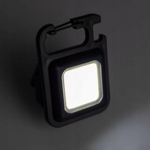 Latarka VERGIONIC MOCNA MINI LATARKA LED KIESZONKOWA BRELOK MAGNES OTWIERACZ UCHWYT NÓŻKA 12