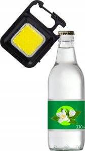 Latarka VERGIONIC MOCNA MINI LATARKA LED KIESZONKOWA BRELOK MAGNES OTWIERACZ UCHWYT NÓŻKA 15