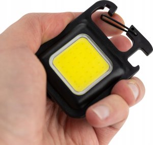 Latarka VERGIONIC MOCNA MINI LATARKA LED KIESZONKOWA BRELOK MAGNES OTWIERACZ UCHWYT NÓŻKA 4