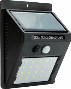 VERGIONIC LAMPA ŚCIENNA SOLARNA LED Z CZUJNIKAMI RUCHU BIAŁY NA ŚCIANE VERGIONIC 3
