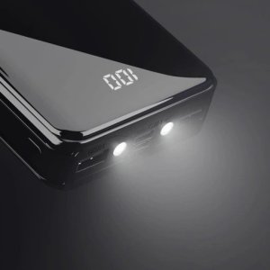 Powerbank VERGIONIC Powerbank 20000 mAh POWER BANK USB, USB-C z latarką LED szybkie ładowanie 4