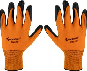 VERGIONIC Rękawice ochronne rozmiar 10 3 pary Rękawiczki robocze VERGONIC 4