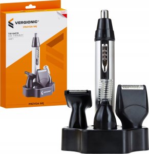 Trymer VERGIONIC Trymer do nosa brody brwi uszu 4w1 maszynka golarka prezent dla męża taty 7