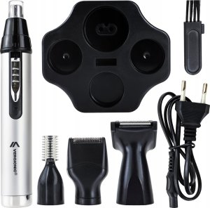 Trymer VERGIONIC Trymer do nosa brody brwi uszu 4w1 maszynka golarka prezent dla męża taty 8