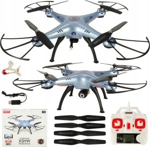Dron Dron RC Syma X5HW 2,4GHz Kamera Wi-Fi niebieski 2