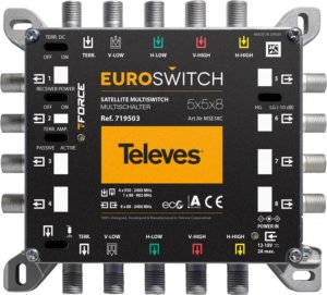 Televes EuroSwitch Televes 5x5x8 ref. 719503 1