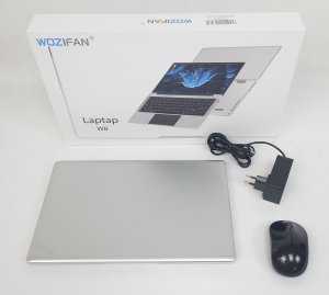 Laptop WOZIFAN Laptop Wozifan W8 14" FHD Intel N4020C 6GB DDR4 128GB SSD W11 Home Srebrny 13