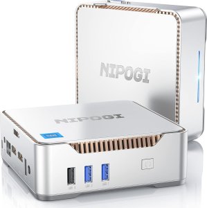 Komputer NiPoGi Komputer Mini PC NiPoGi GK3 Plus Intel Alder Lake N95 8/256GB M.2 SSD W11 1