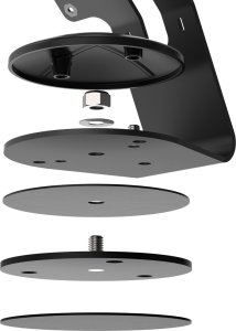 Compulocks Compulocks Swivel Base for Core Stand - Drehelement - Schwarz - Standfussmontage 2