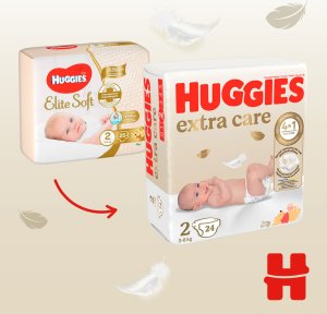 Huggies Pieluchy HUGGIES Extra Care 2 (3-6kg) 24 szt 3