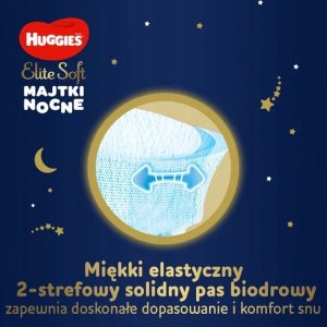 Huggies Pieluchomajtki na noc Elite Soft Night Pants rozmiar 5 (12-17kg) 17 szt 6