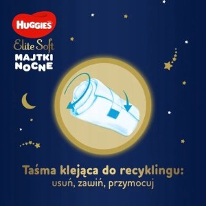 Huggies Pieluchomajtki na noc Elite Soft Night Pants rozmiar 5 (12-17kg) 17 szt 10