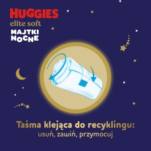 Huggies Pieluchomajtki na noc Elite Soft Night Pants rozmiar 3 (6-11kg) 23 szt 11