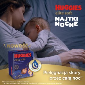 Huggies Pieluchomajtki Elite Soft Night Pants na noc rozmiar 6 (15-25kg) 16 szt 4