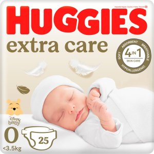 Pieluszki Huggies Pieluchy HUGGIES Extra Care 0 ( 1