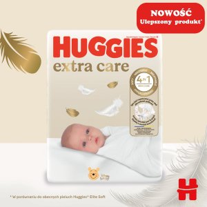 Huggies Pieluchy Extra Care 0 4