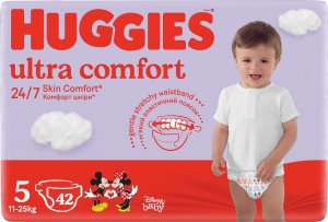 Huggies Pieluchy Ultra Comfort (5) 11-25kg 42szt 2