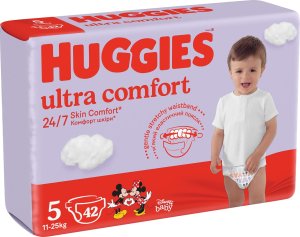 Huggies Pieluchy Ultra Comfort (5) 11-25kg 42szt 3
