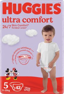 Huggies Pieluchy Ultra Comfort (5) 11-25kg 42szt 4