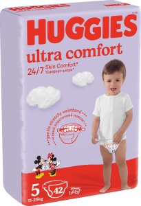 Huggies Pieluchy Ultra Comfort (5) 11-25kg 42szt 5