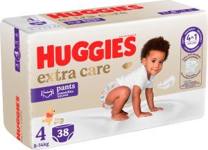 Huggies Pieluchomajtki HUGGIES Extra Care Pants rozmiar 4 (9-14kg) 38 szt 2