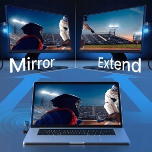 Transmiter FM Minix Bezprzewodowy transmiter obrazu, wideo, USB-C na HDMI, Full HD, MINIX C1 6