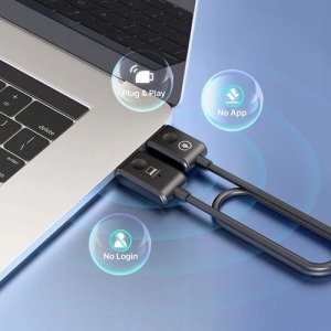 Transmiter FM Minix Bezprzewodowy transmiter obrazu, wideo, HDMI, Full HD, 50m, MINIX H1 9