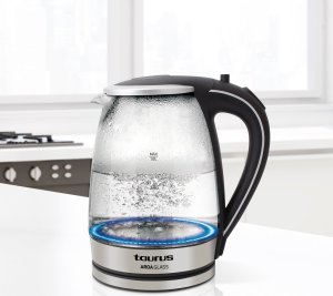 Czajnik Taurus Aroa Glass Srebrny 2