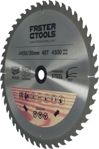 Faster Tools FASTER TOOLS Tarcza widiowa do cięcia drewna 250 x 30 24 2,3 1,8 one size 12