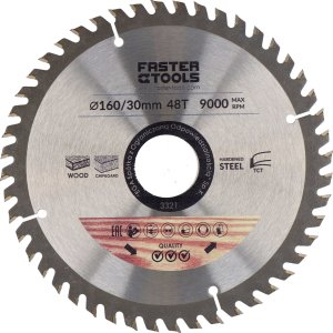 Faster Tools FASTER TOOLS Tarcza widiowa do cięcia drewna 250 x 30 24 2,3 1,8 one size 15