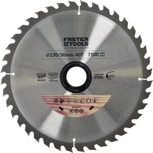 Faster Tools FASTER TOOLS Tarcza widiowa do cięcia drewna 250 x 30 24 2,3 1,8 one size 10