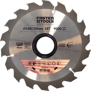 Faster Tools FASTER TOOLS Tarcza widiowa do cięcia drewna 350 x 30 84 2,5 2,2 one size 16