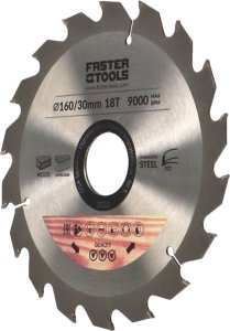 Faster Tools FASTER TOOLS Tarcza widiowa do cięcia drewna 350 x 30 84 2,5 2,2 one size 17