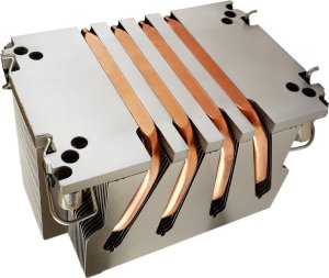 Chłodzenie CPU Dynatron DYNATRON N2 Intel CPU Kuehler 4189-4-5 P4-P5 oder P+ 2U Kuehlkoerper und Lamellen aus Aluminium Passiv und bis zu 270W TDP 4