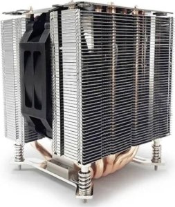 Chłodzenie CPU Dynatron DYNATRON Q11 Intel CPU Kuehler LGA1700 4U Kuehlkoerper und Lamellen aus Aluminium mit Heat Pipes Aktiv mit PWM bis zu 170W TDP 1