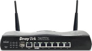 Router DrayTek Draytek Vigor2927ac router bezprzewodowy Gigabit Ethernet Dual-band (2.4 GHz/5 GHz) Czarny 1