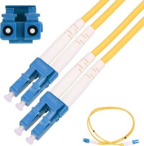 ExtraLink Extralink LC/UPC-LC/UPC | Patchcord | Jednomodowy, Duplex, G657A1, 3mm, 5m 1