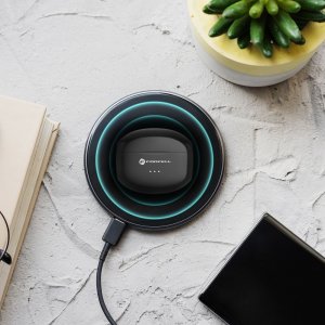 Słuchawki ForCell FORCELL F-AUDIO słuchawki bezprzewodowe / bluetooth stereo TWS CLEAR Sound czarne 2