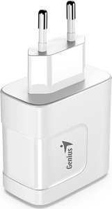 Ładowarka Genius Genius Zasilacz / sieciowy adapter 65W, 2-portowy, USB-C, USB-A, PD-65AC 4