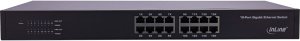 Switch InLine InLine® Gigabit Network Switch 16-Port, 1Gb/s, 19" 1U, metal, fanless 5