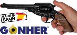 Gonher GONHER Hiszpański Metalowy Rewolwer Pistolet Na Kapiszony 8-Strzałowy 5