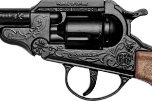 Gonher GONHER Hiszpański Metalowy Rewolwer Pistolet Na Kapiszony 8-Strzałowy 7