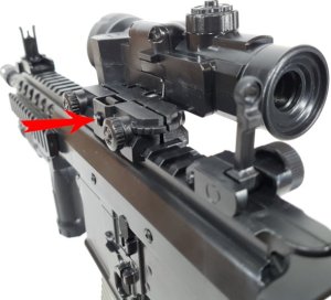 Gonher Replika ASG SUBKARABINKA KAC PDW Karabin Metalowy na Kulki 6mm + Pistolet + Granat 5