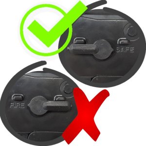 Gonher Replika ASG SUBKARABINKA KAC PDW Karabin Metalowy na Kulki 6mm + Pistolet + Granat 8