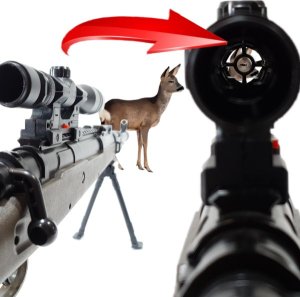 Gonher SZTUCER Karabin Myśliwski Na Kulki 6mm Snajperka ASG z Laserem + Granat kulek bezszw. 2