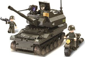 tomdorix Klocki Czołg Armata Haubica Krab + Motor + Wojsko 2