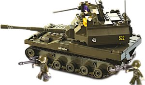 tomdorix Klocki Czołg Armata Haubica Krab + Motor + Wojsko 3