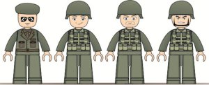 tomdorix Klocki Czołg Armata Haubica Krab + Motor + Wojsko 7
