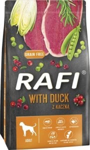 Rafi Karma sucha dla psa RAFI z kaczką worek 10 kg 1