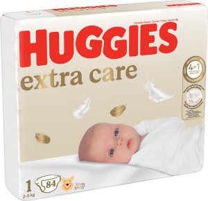 Huggies Pieluszki HUGGIES Extra Care Newborn rozmiar 1 (2-5kg) 84 szt 2